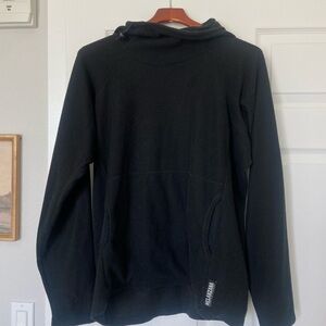 SOLD! Melanzana “Melly” Black Microgrid Hoodie Men’s Large